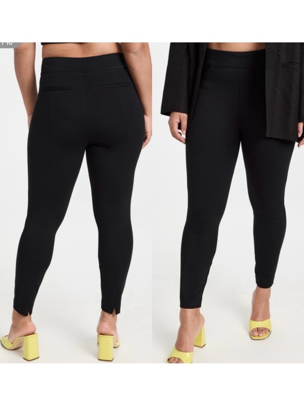 SPANX SPANXsmooth™ PerfectFit Ponte Slim Straight Pant in Black